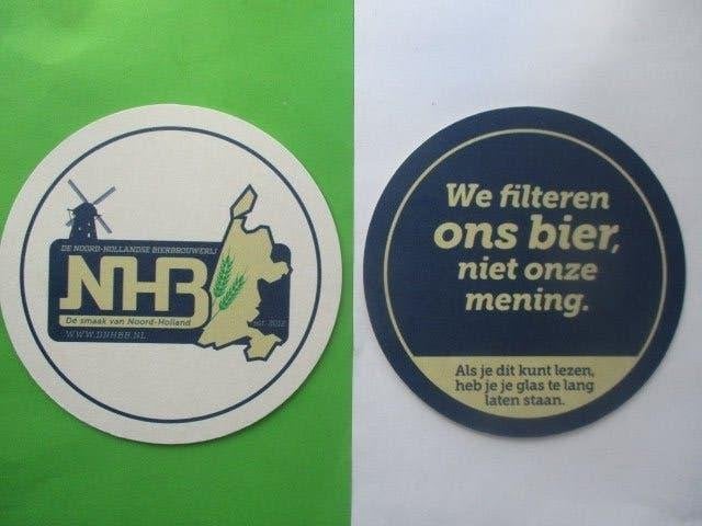 bierviltje Nederland 5-6 Noord Hollandse, Ophalen of Verzenden, Nieuw, Viltje(s), Overige merken