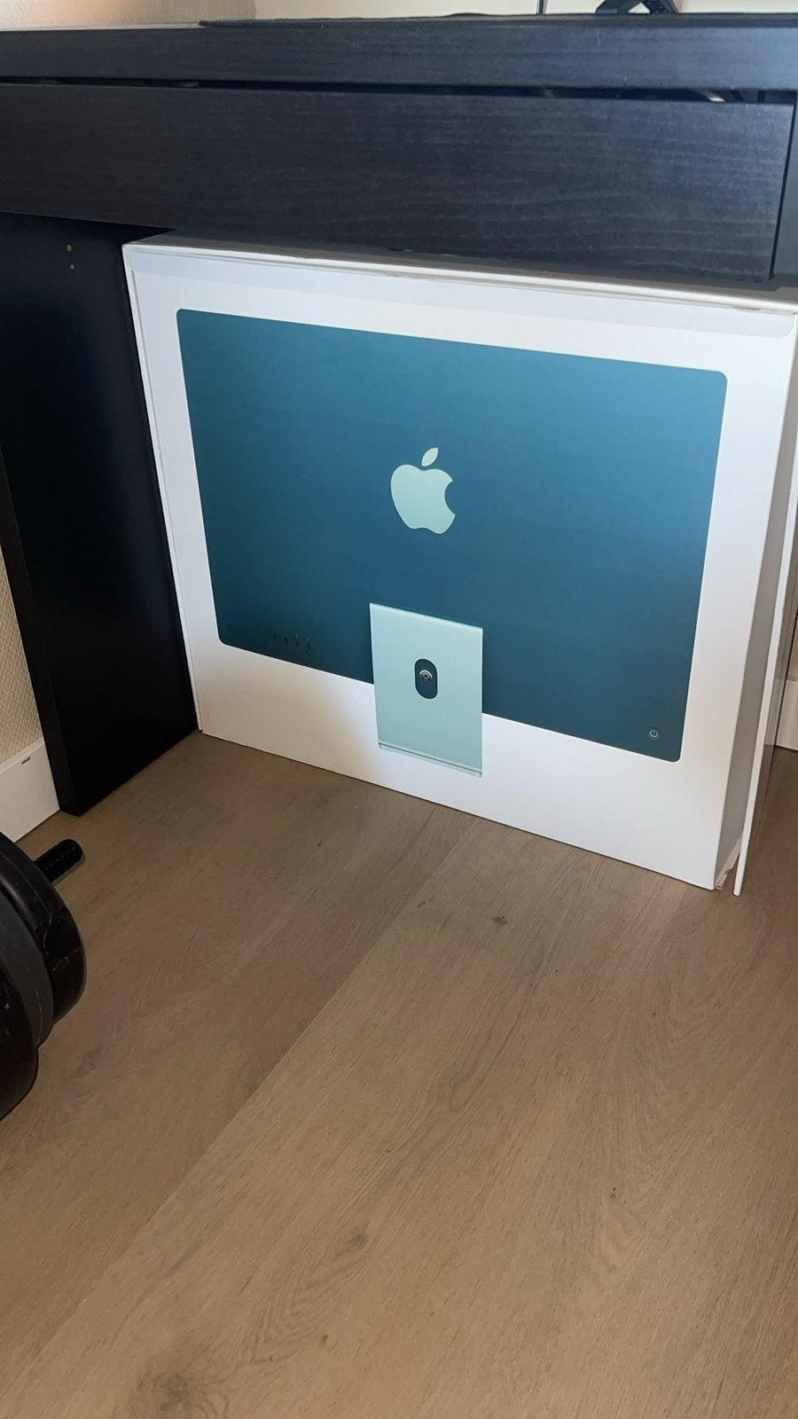 Apple iMac 24 inch M1 – Blauw – Compleet in doos, Computers en Software, Ophalen, Zo goed als nieuw, IMac
