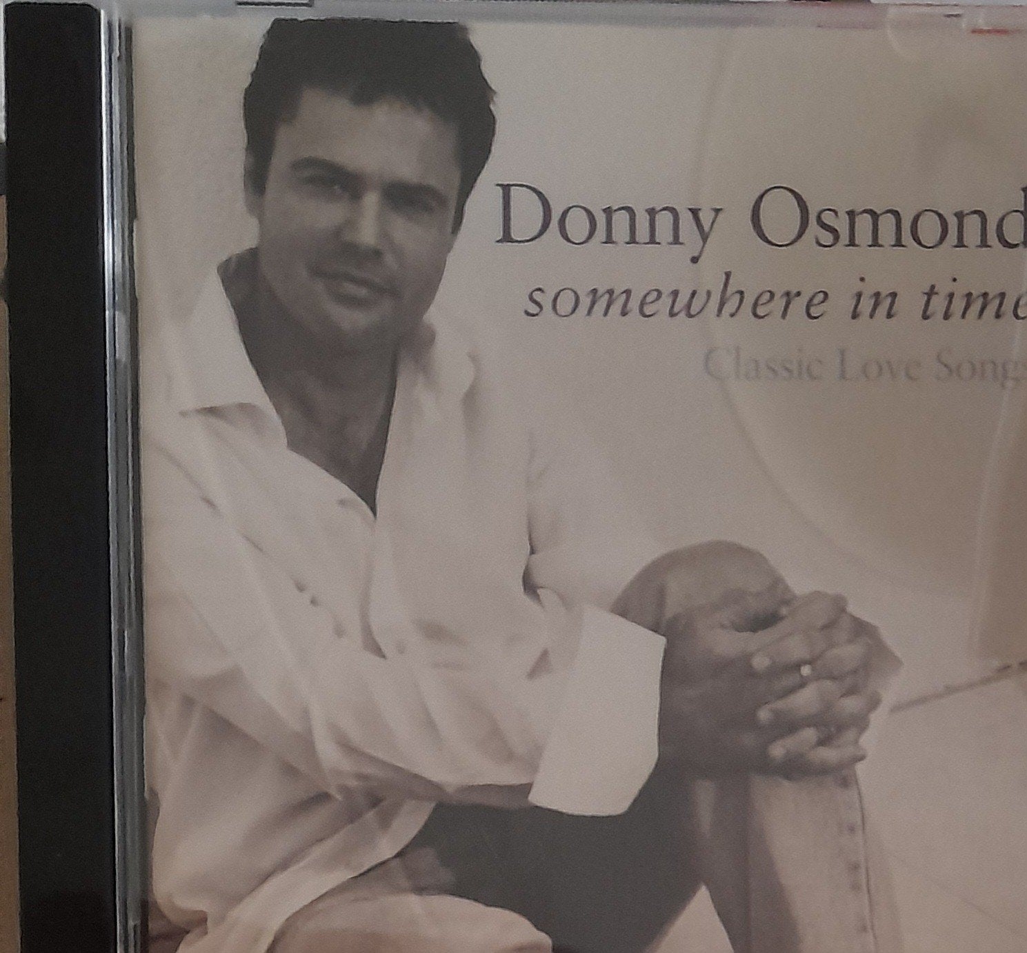 Donny Osmond - Somewhere in Time (Classic Love Songs), Gebruikt, Pop, Ophalen of Verzenden, Inclusief doosje