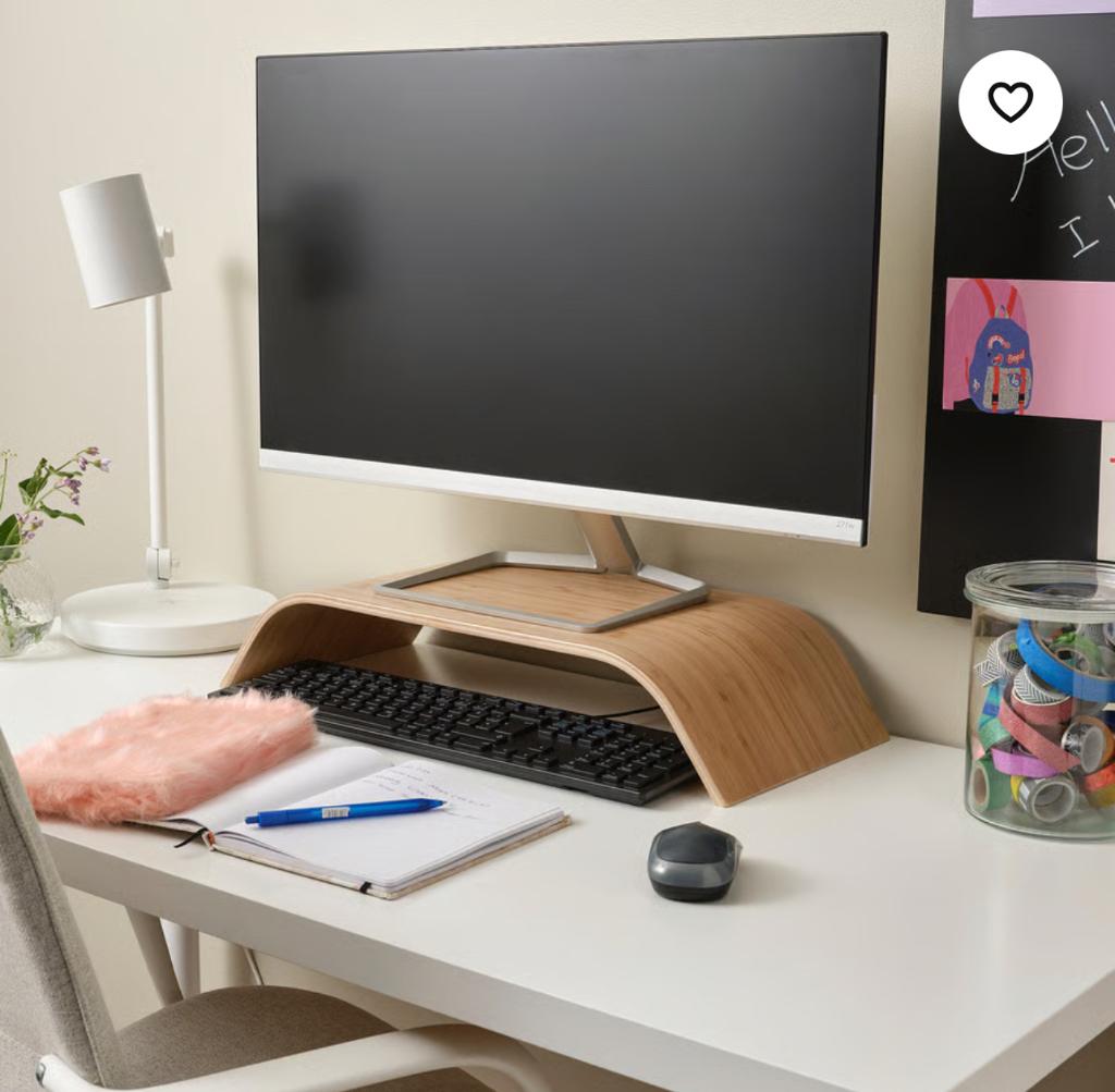 Monitor standaard Sigfinn Ikea, Ophalen, Zo goed als nieuw