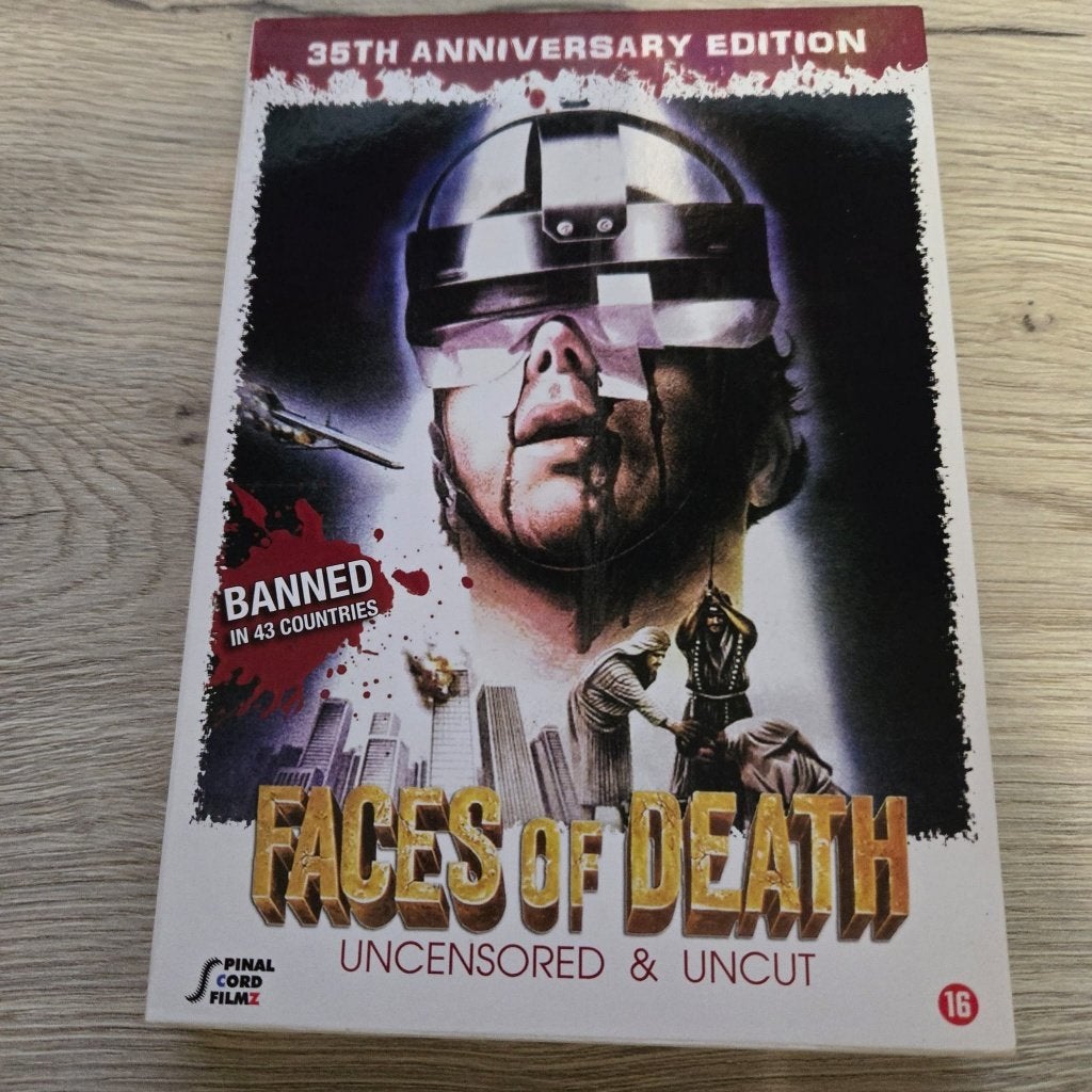 Faces of Death (35th An. Edition) (4 HALEN = 3 BETALEN), Cd's en Dvd's, Alle leeftijden, Ophalen of Verzenden, Zo goed als nieuw