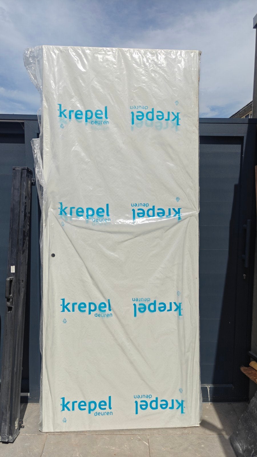 KREPEL DEUR (BINNEN), Ophalen, Nieuw, Glaswol, 15 m² of meer