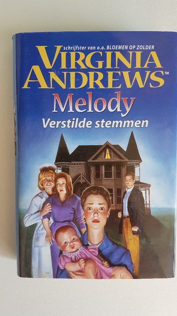 Virginia Andrews, Melody, Verstilde stemmen, nieuw, Ophalen of Verzenden, Zo goed als nieuw