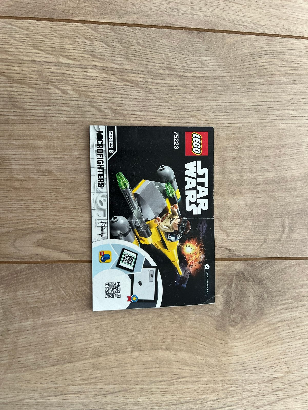 Lego Star Wars 75223 Naboo Starfighter Microfighter, Gebruikt, Star Wars, Lego, Ophalen of Verzenden