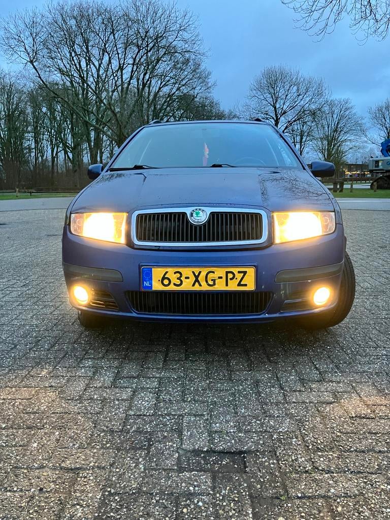 Skoda Fabia 1.4 Combi 59KW 2007 Blauw, Auto-onderdelen, Ophalen of Verzenden, Gebruikt
