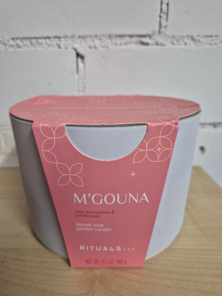 Rituals M'Gouna Desert Rose Garden Candle 600g, Overige materialen, Overige kleuren, Nieuw, Ophalen of Verzenden