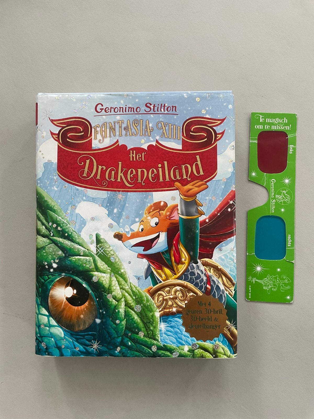 Geronimo Stilton - Fantasia XIII, Boeken, Fictie algemeen, Geronimo Stilton, Ophalen of Verzenden, Zo goed als nieuw