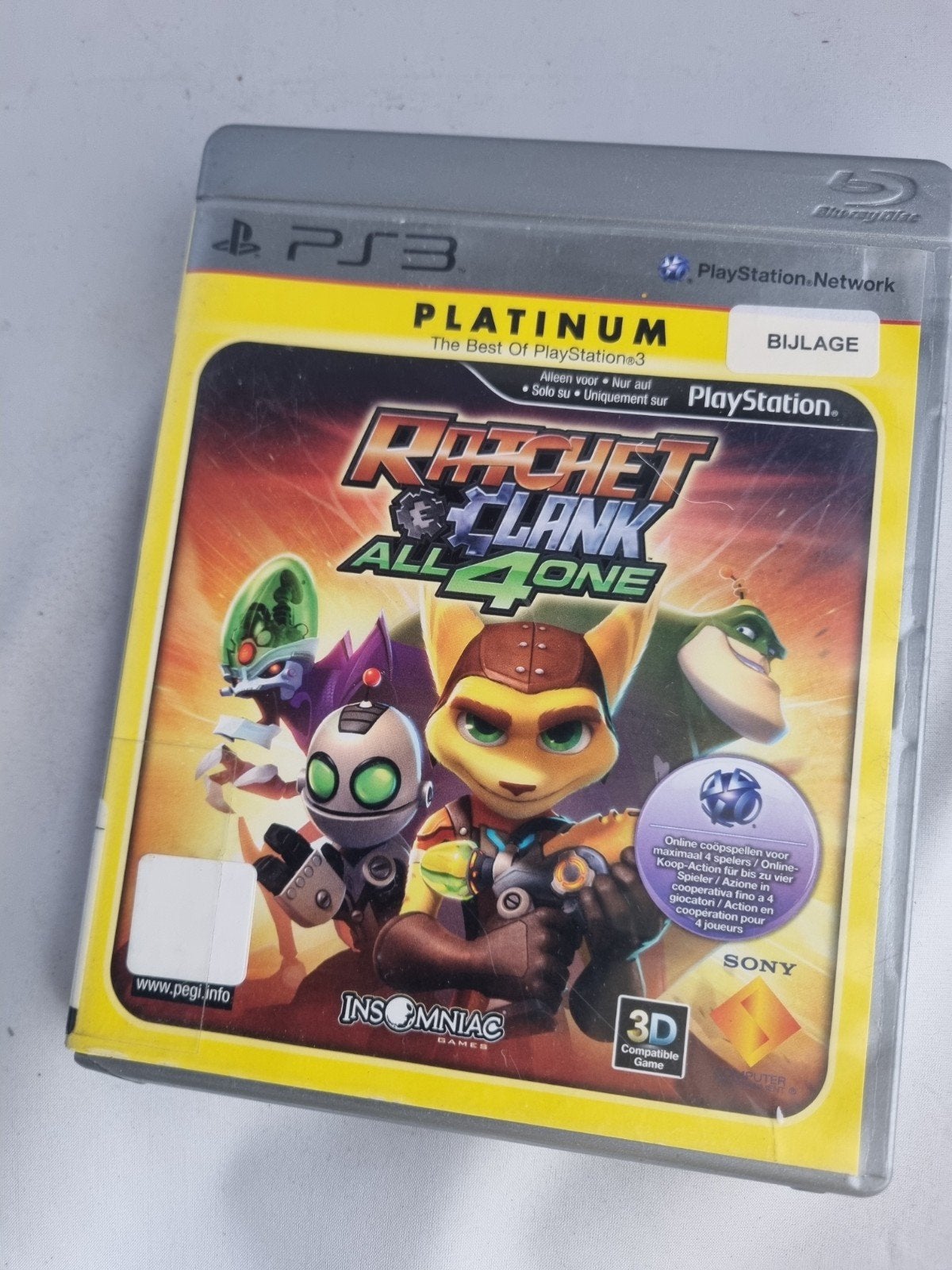 Ratchet & Clank: All 4 One - PlayStation 3 (PS3), Avontuur en Actie, Ophalen of Verzenden, Zo goed als nieuw, Eén computer