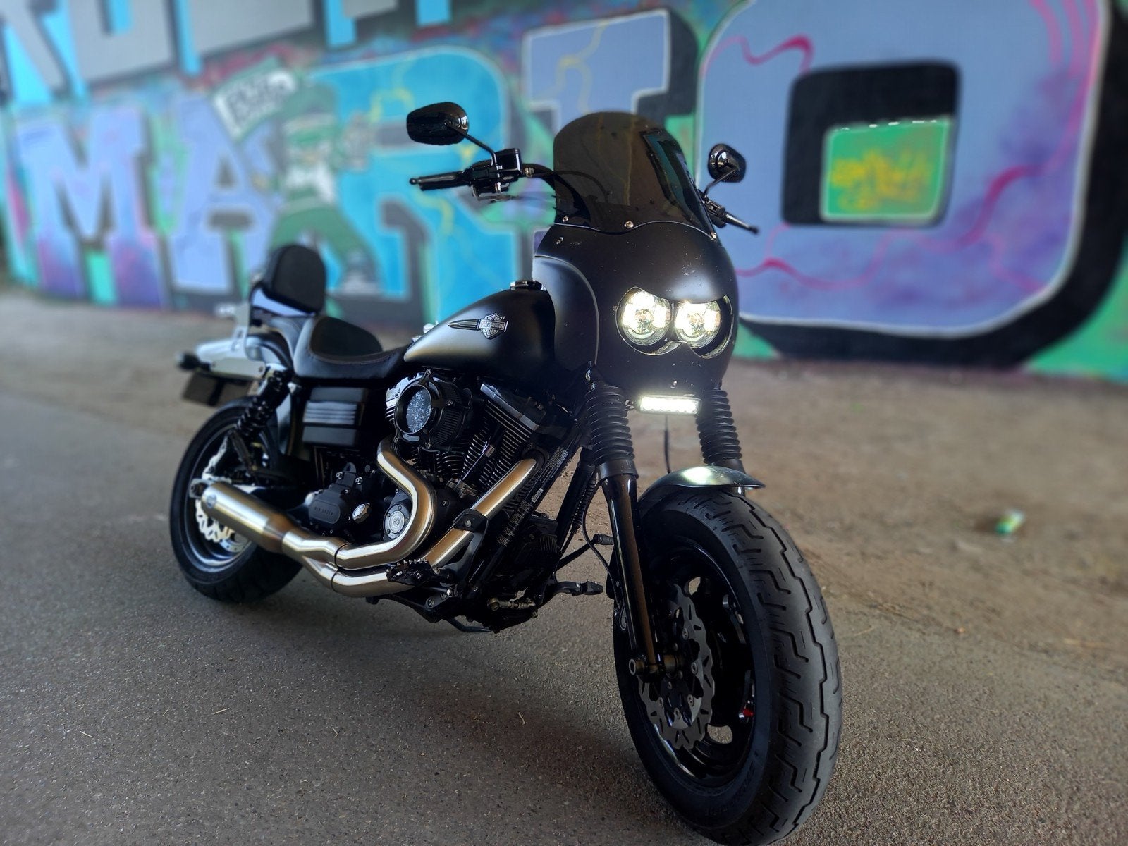 Harley-Davidson Dyna Fat Bob FXDF -  CLUBSTYLE STAGE 2, LED Verlichting, 2 cilinders, Gebruikt, Particulier