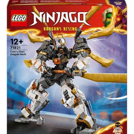 LEGO Ninjago 71821 Cole's Titan Dragon Mech, Ophalen of Verzenden, Nieuw, Overige merken
