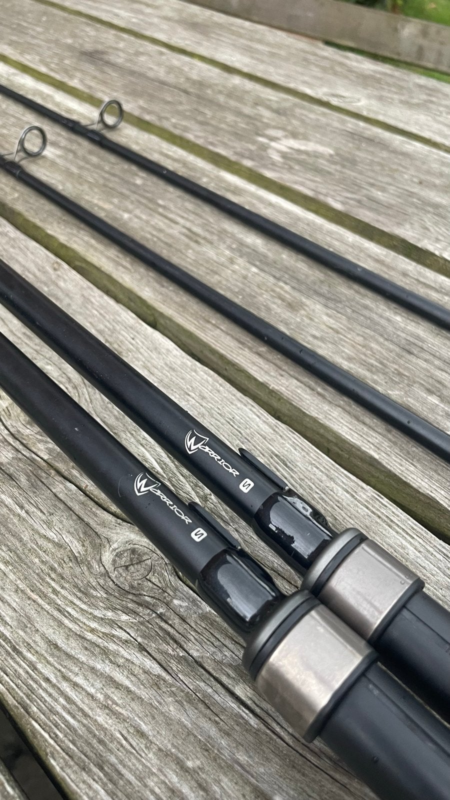 Fox Warrior S karperhengels 12ft 3lb, Ophalen of Verzenden, Gebruikt, Werphengel