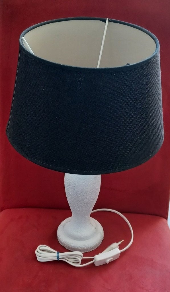 Tafellamp zgan, 48 cm, Nachtlamp, Wit, Zo goed als nieuw