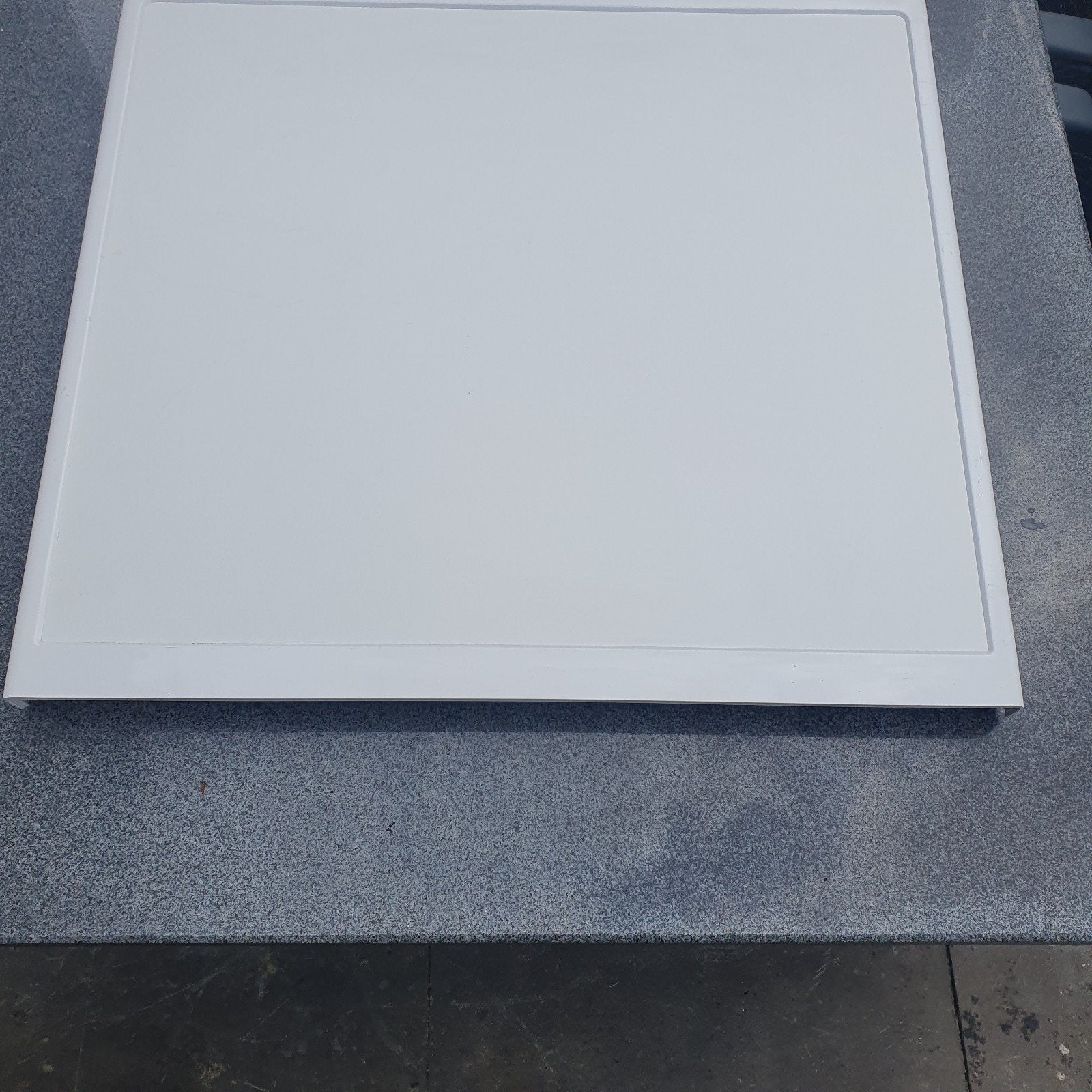 Deksel wasmachine 59,5 cm br x 55 cm diep, Ophalen of Verzenden