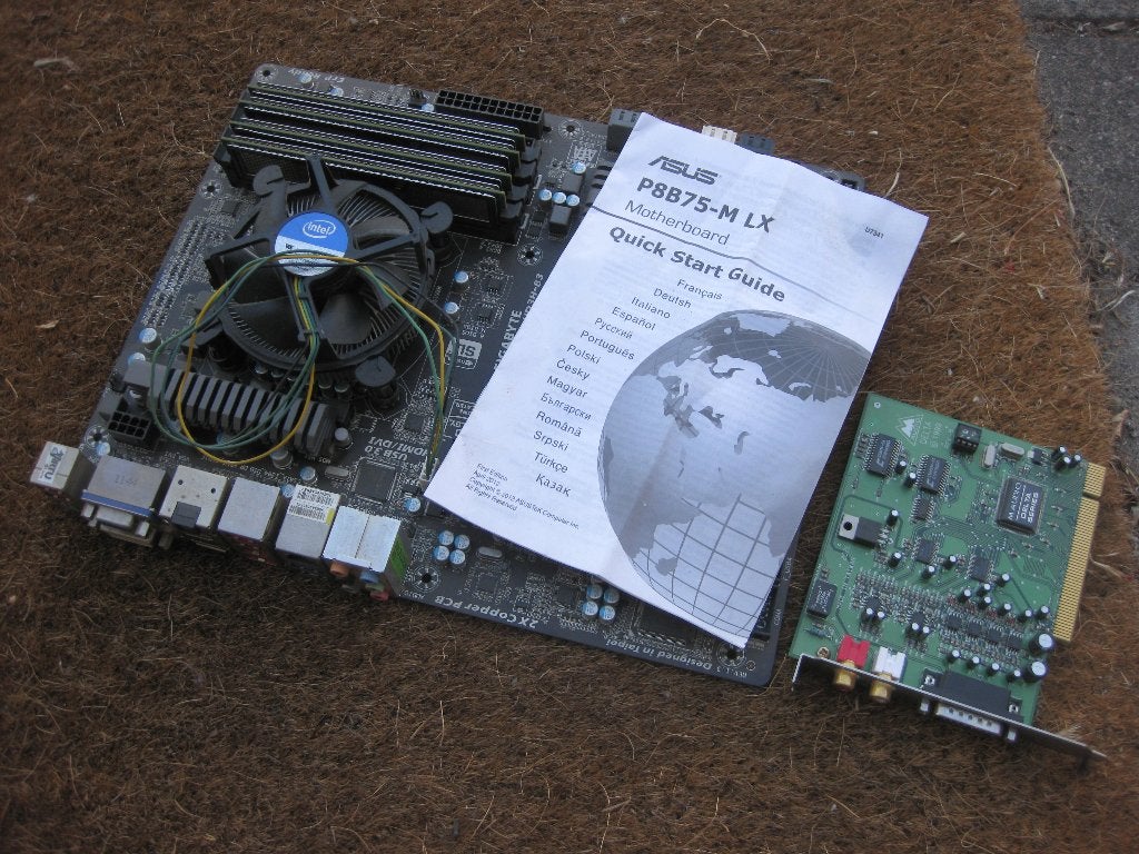 moederbord - motherboard P8B75-M LX, Gebruikt, Overige soorten, Socket 478, Ophalen of Verzenden