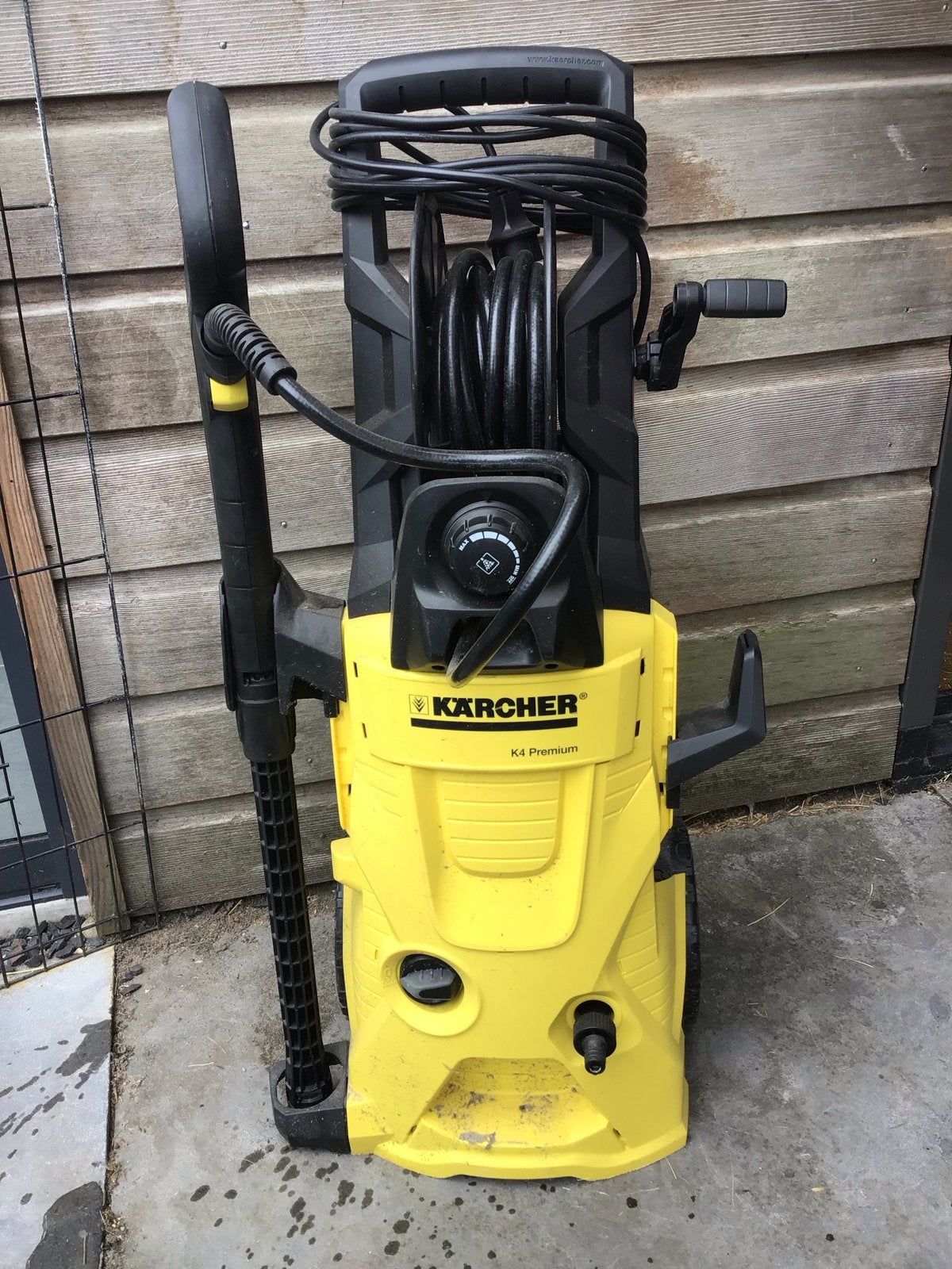 Kärcher K4 Premium hogedrukreiniger met terrasreiniger, Ophalen, Gebruikt, Overige typen