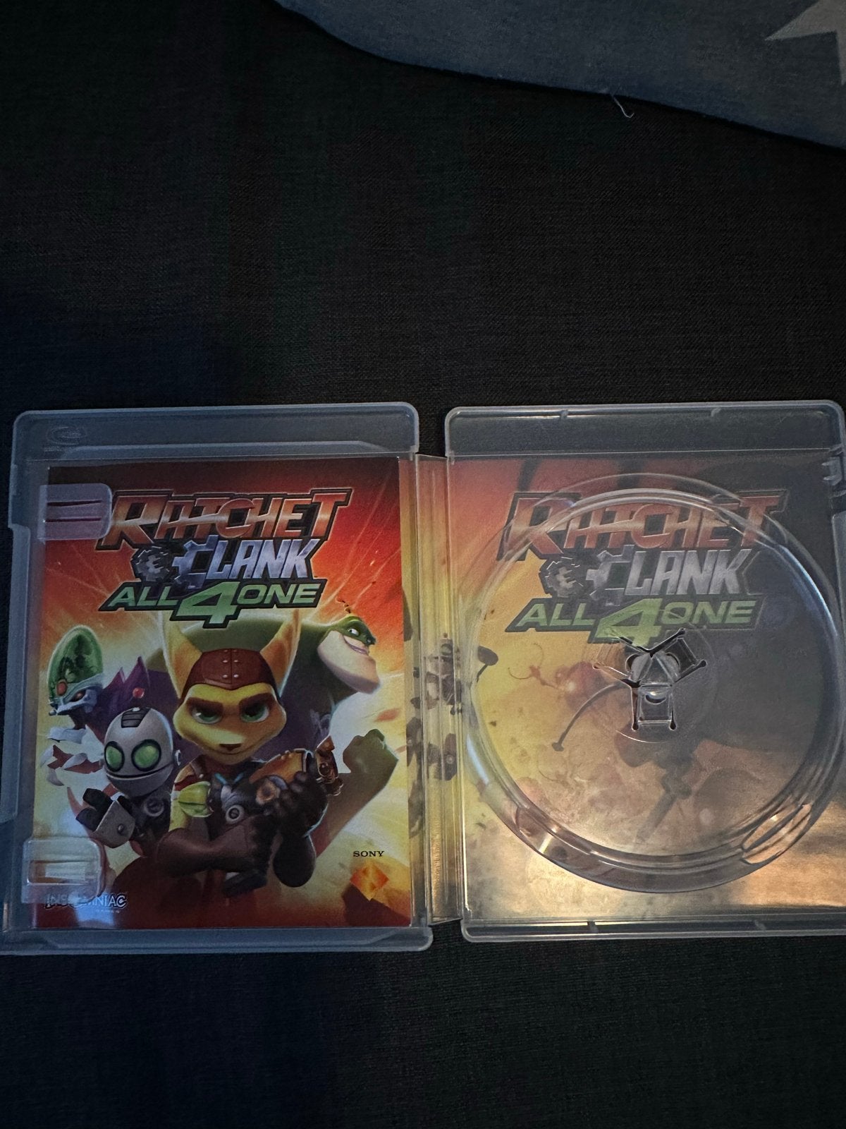 Ratchet & Clank All 4 One PS3 - Doosje zonder game, Spelcomputers en Games, Avontuur en Actie, Gebruikt, Eén computer, Ophalen of Verzenden