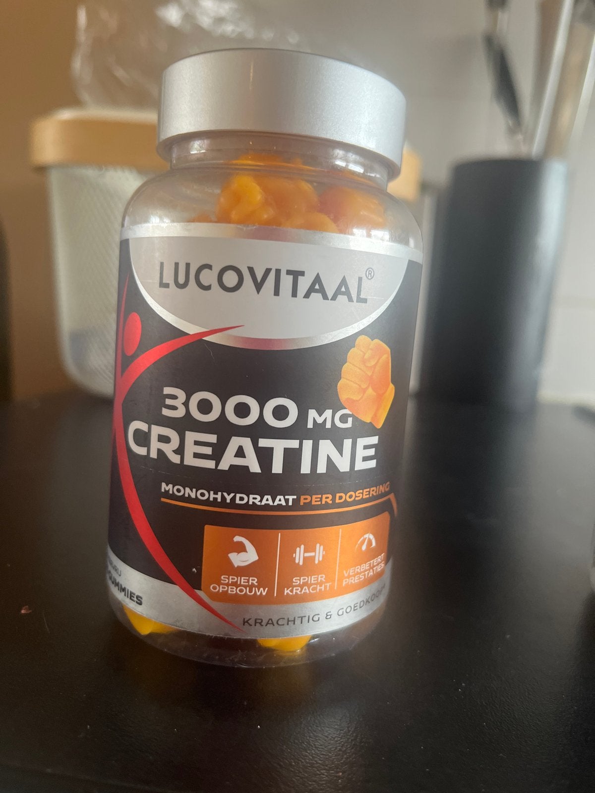 Lucovitaal Creatine Gummies 3000 mg - Spieropbouw, Ophalen of Verzenden, Nieuw, Overige typen