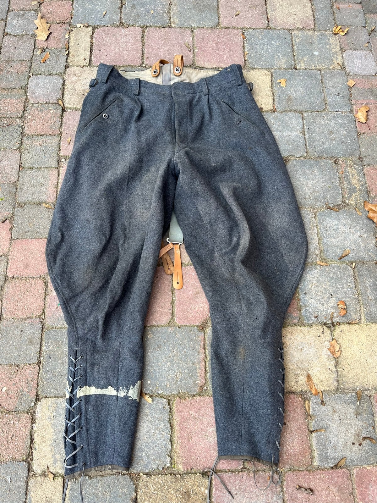 Duitse Luftwaffe officiersbroek - Tweede Wereldoorlog, Ophalen of Verzenden, Luchtmacht, Duitsland, Kleding of Schoenen