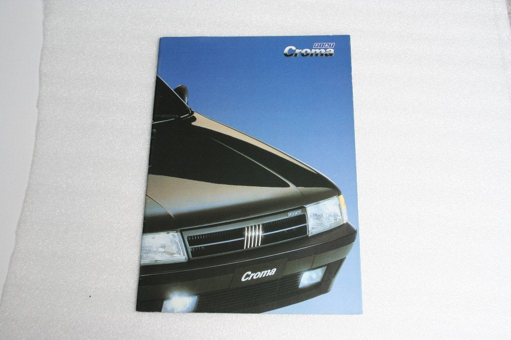 Folder Fiat Croma (09-1991) (83), Ophalen of Verzenden, Nieuw, Overige merken