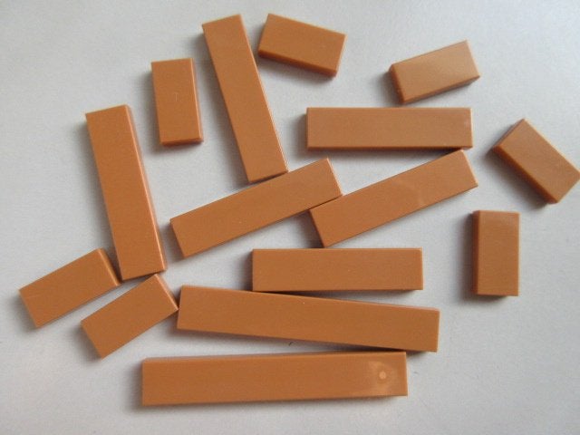 nr. 9243, Medium nougat tegels, Ophalen of Verzenden, Zo goed als nieuw, Complete set, Lego