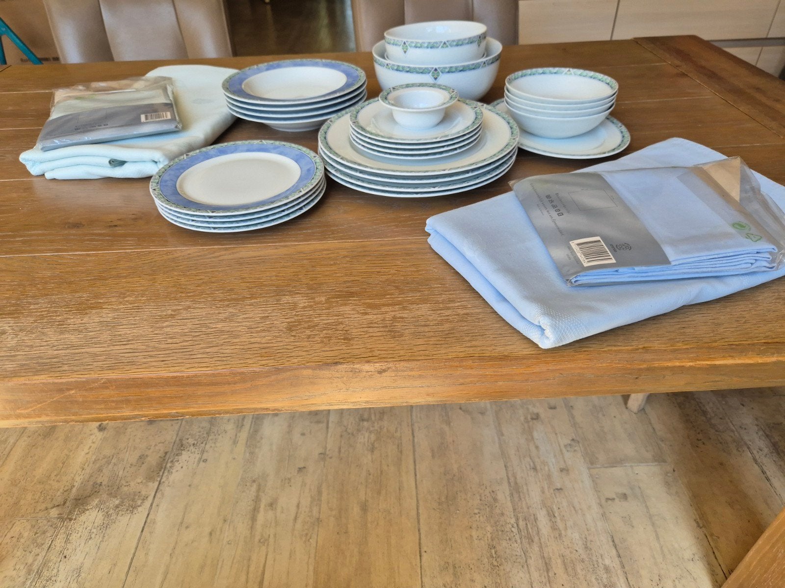 Arzberg servies - AH spaaraktie - tafelkleed, Ophalen