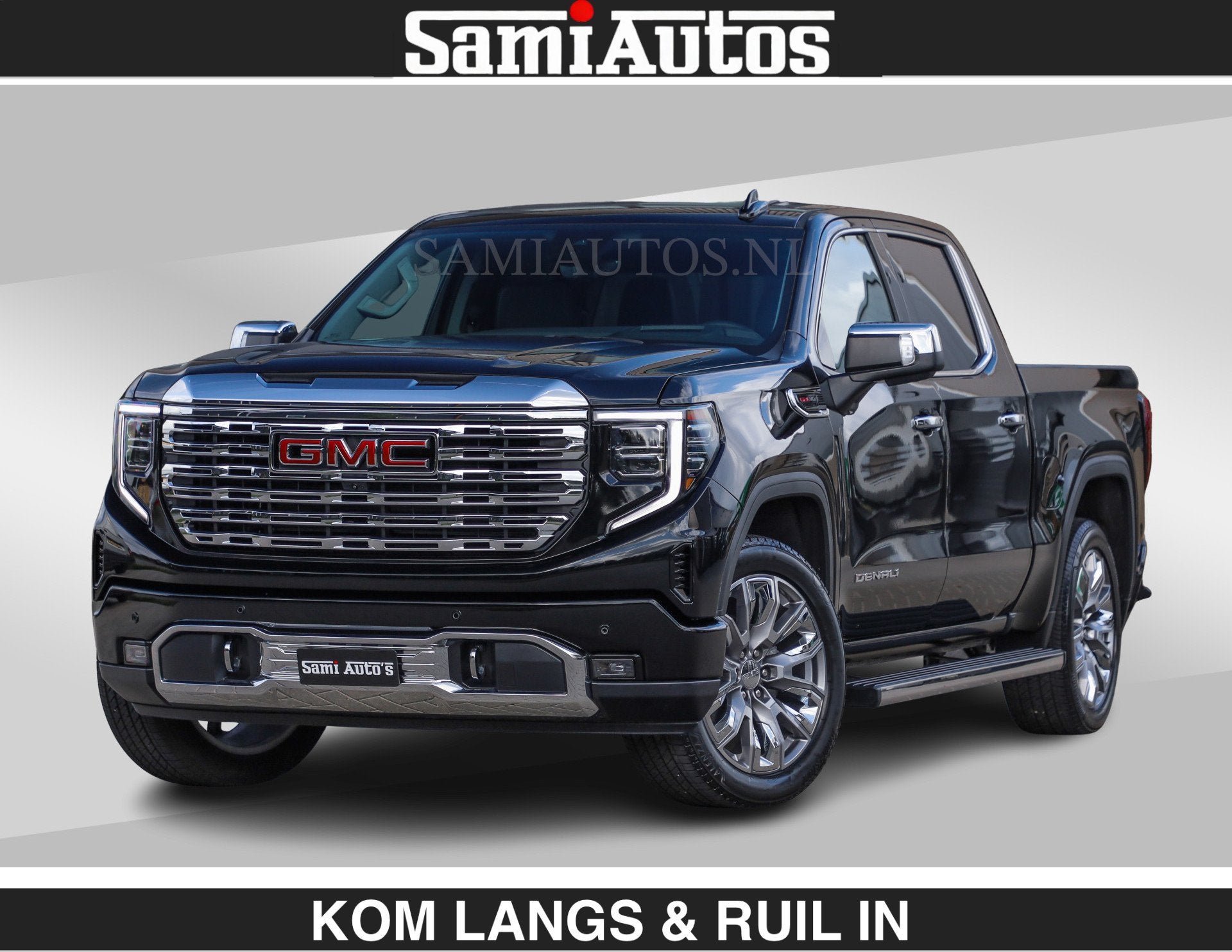 GMC Sierra DENALI | All-In Prijs | 6,2 V8 Full Option | De M, Dealer onderhouden, Adaptive Cruise Control, Met garantie (alle)