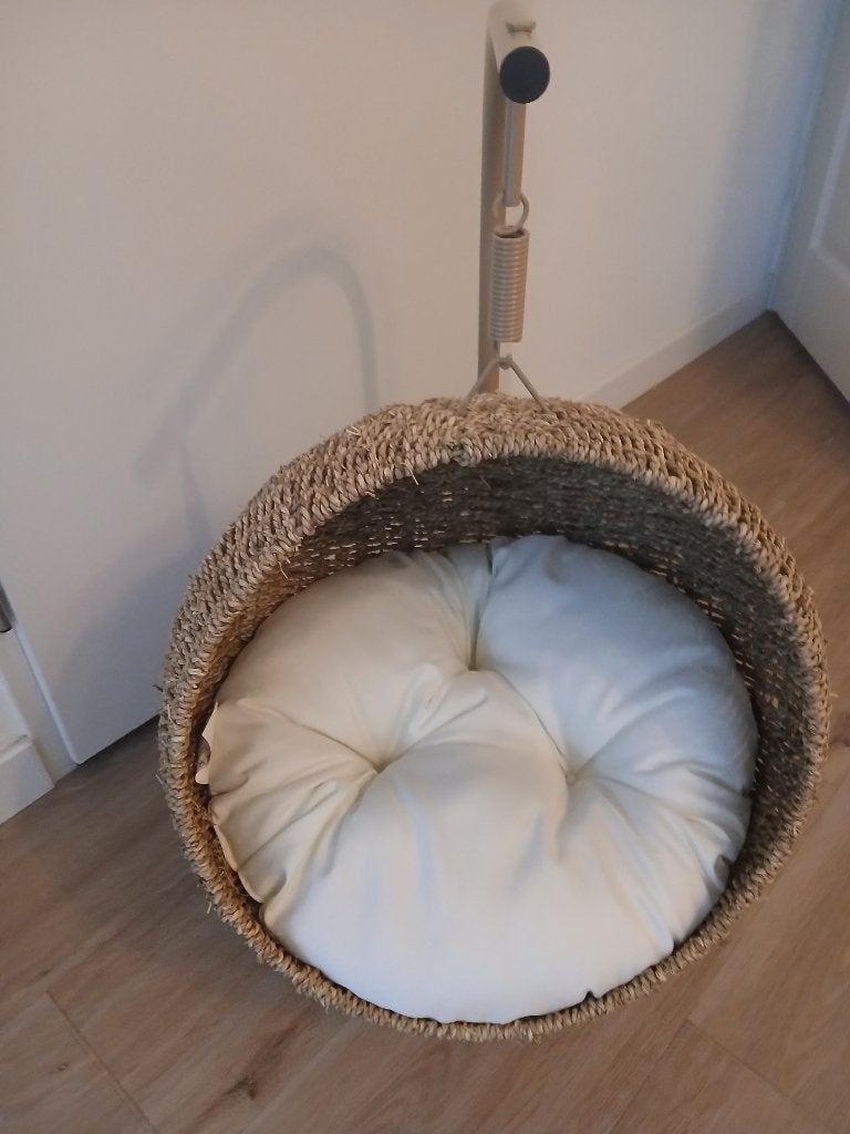 Hang kattenmand, Ophalen of Verzenden, Zo goed als nieuw, Riet