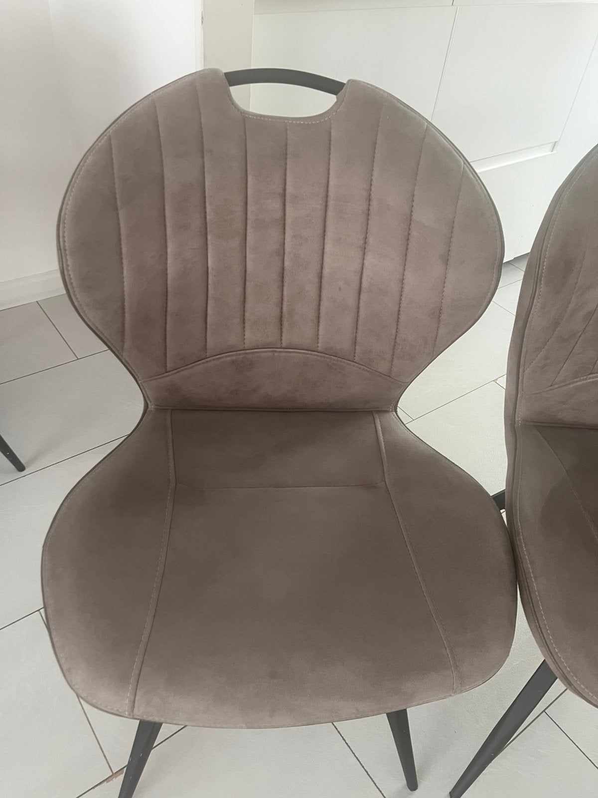 Stoelen, Ophalen of Verzenden, Zo goed als nieuw, Grijs, Vier