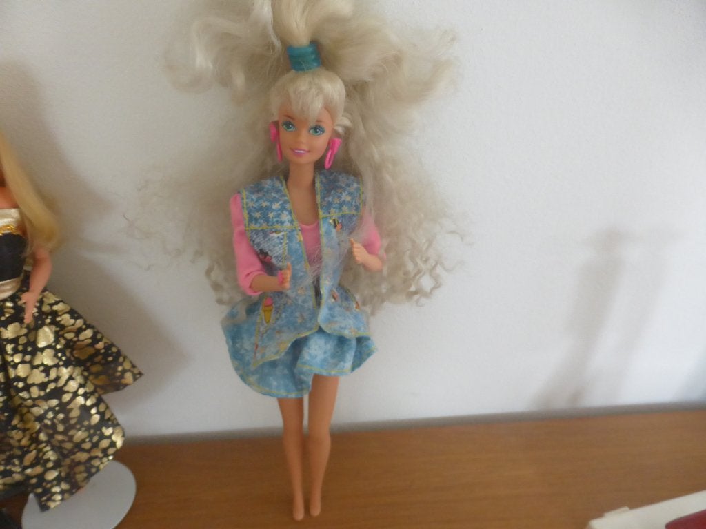 Vintage Barbie pop met originele kleding en accessoires, Verzamelen, Ophalen of Verzenden, Gebruikt, Pop