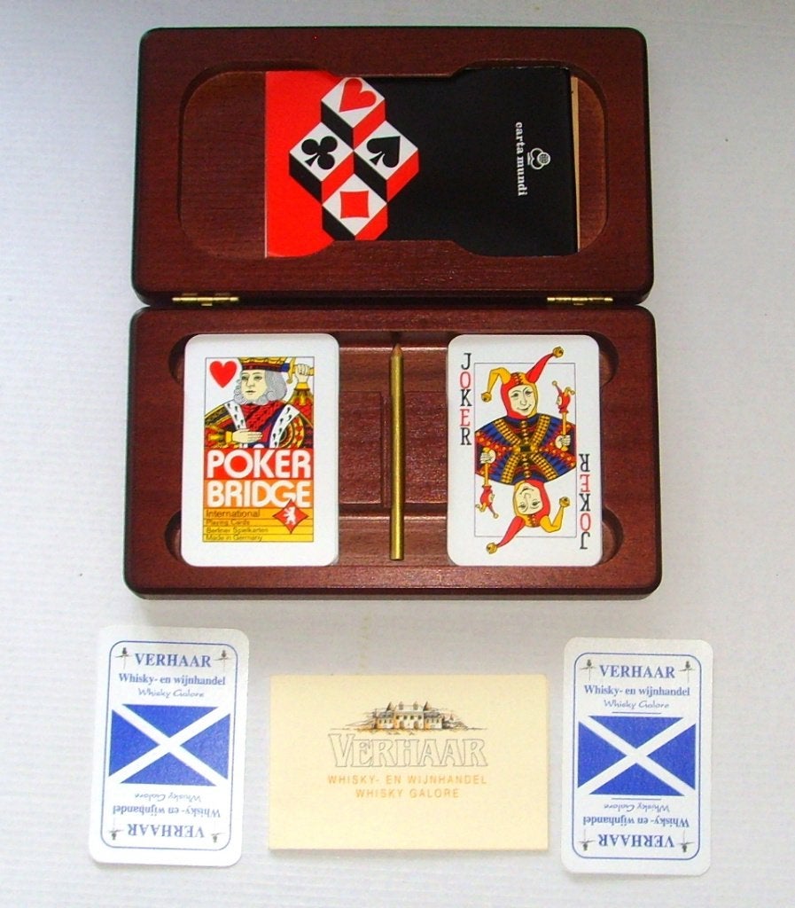 Whisky Galore kaartspeeldoos met twee originele Joker sets, Verzamelen, Ophalen of Verzenden, Joker(s)