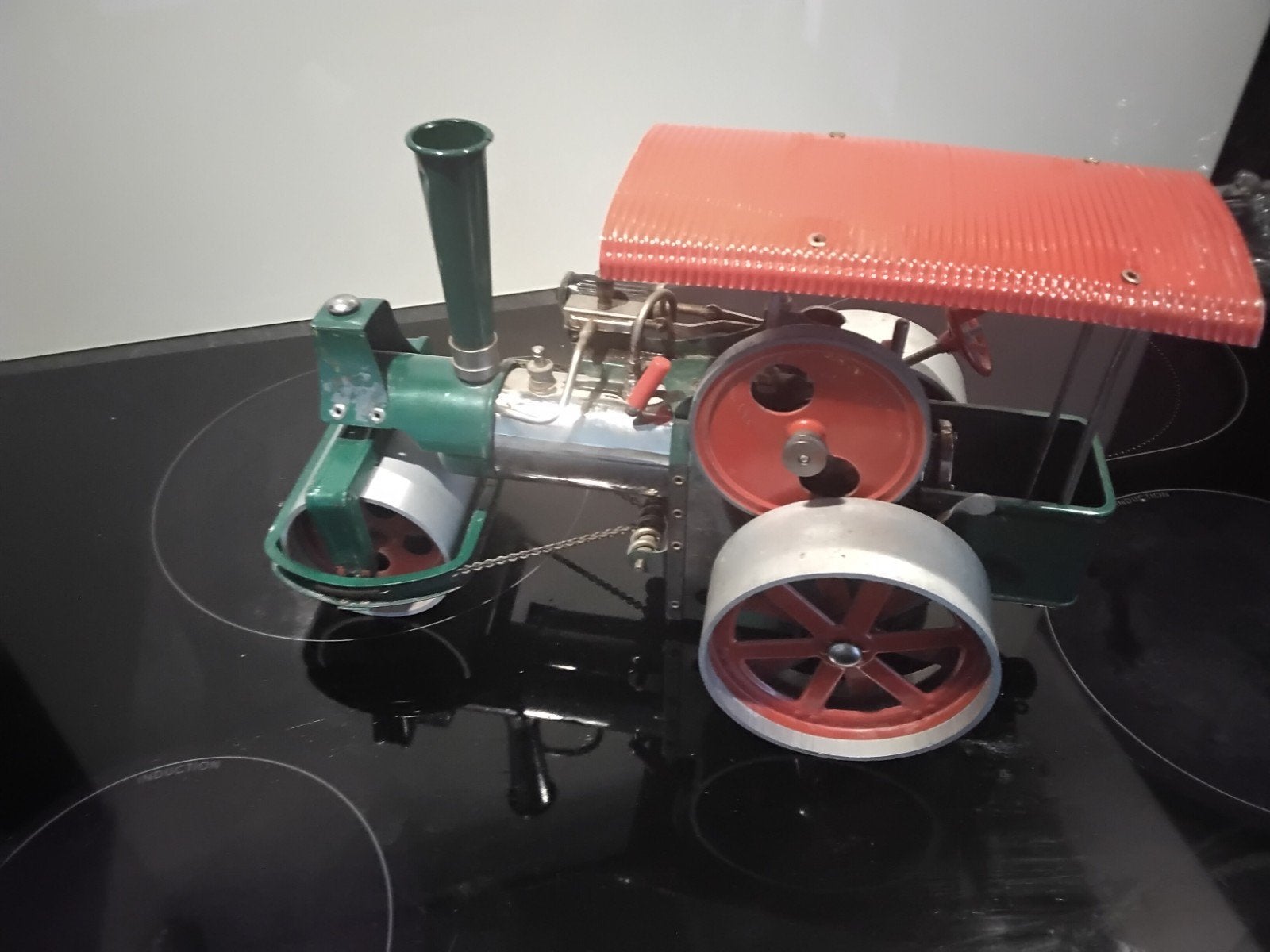 Wilesco Old Smoky Stoommachine - Rijdt en Drijft aan, Ophalen of Verzenden, Gebruikt, Groter dan 1:32