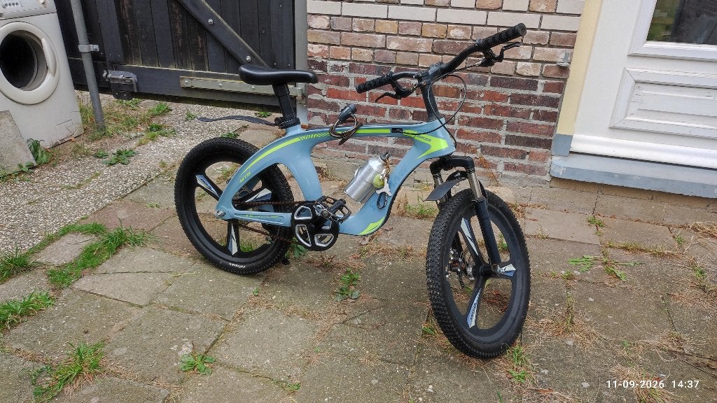 Stoere kinderfiets met schijfremmen, Fietsen en Brommers, 20 inch of meer, Gebruikt, Schijfrem, Ophalen