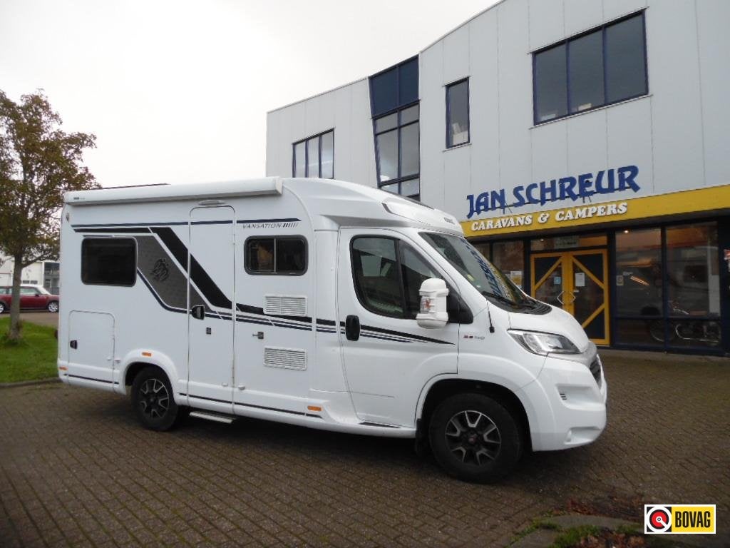 Knaus Vansation 550 MF complete uitvoering, Caravans en Kamperen, Chemisch toilet, Ringverwarming, Fiat, Luifel