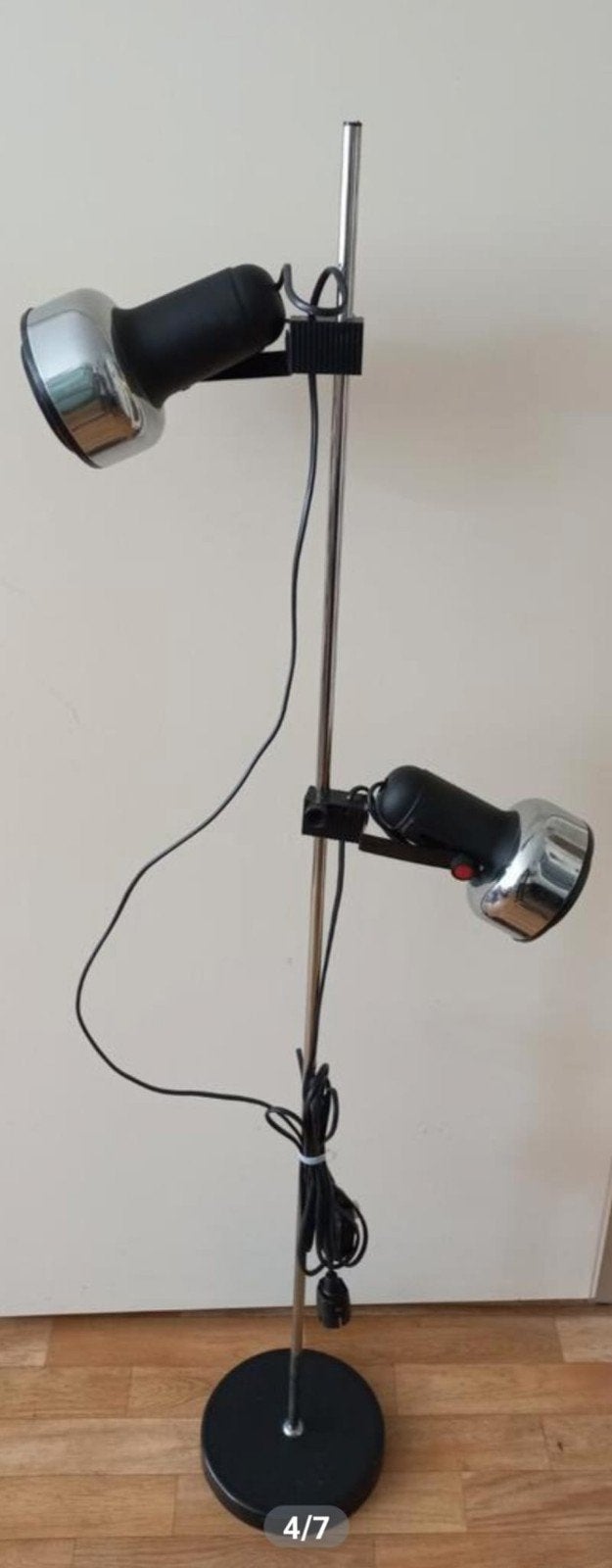 Vintage jaren 70 Erco vloerlamp Roger Tallon, Ophalen, 150 tot 200 cm