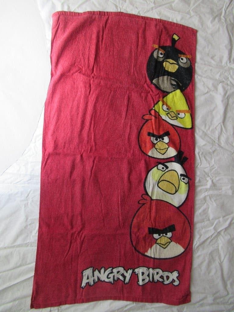 angry birds badlaken, Ophalen of Verzenden, Gebruikt, Jongen of Meisje, Zwem-accessoire