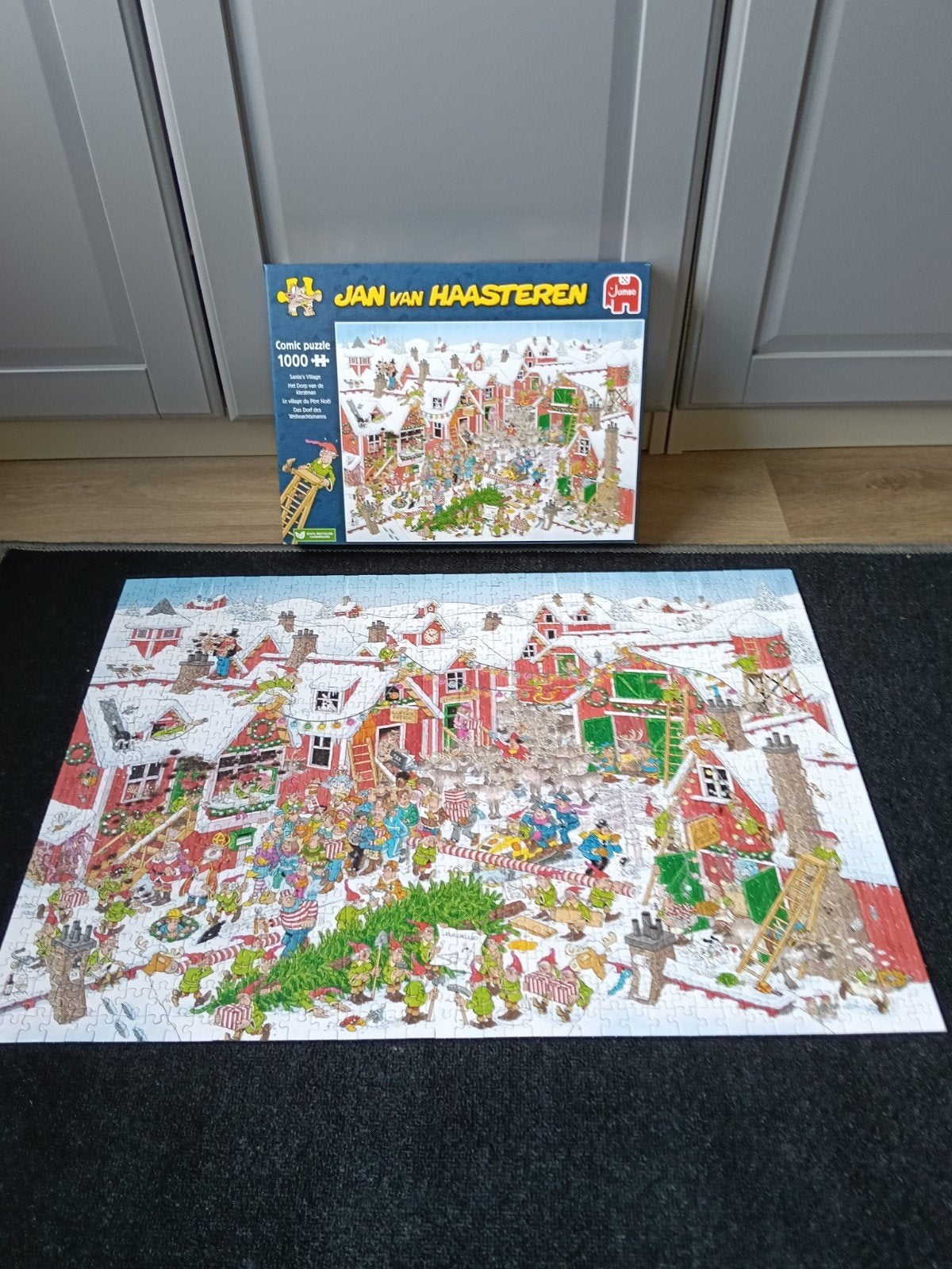 Jan van Haasteren Het dorp van de Kerstman, Ophalen of Verzenden, 500 t/m 1500 stukjes, Zo goed als nieuw