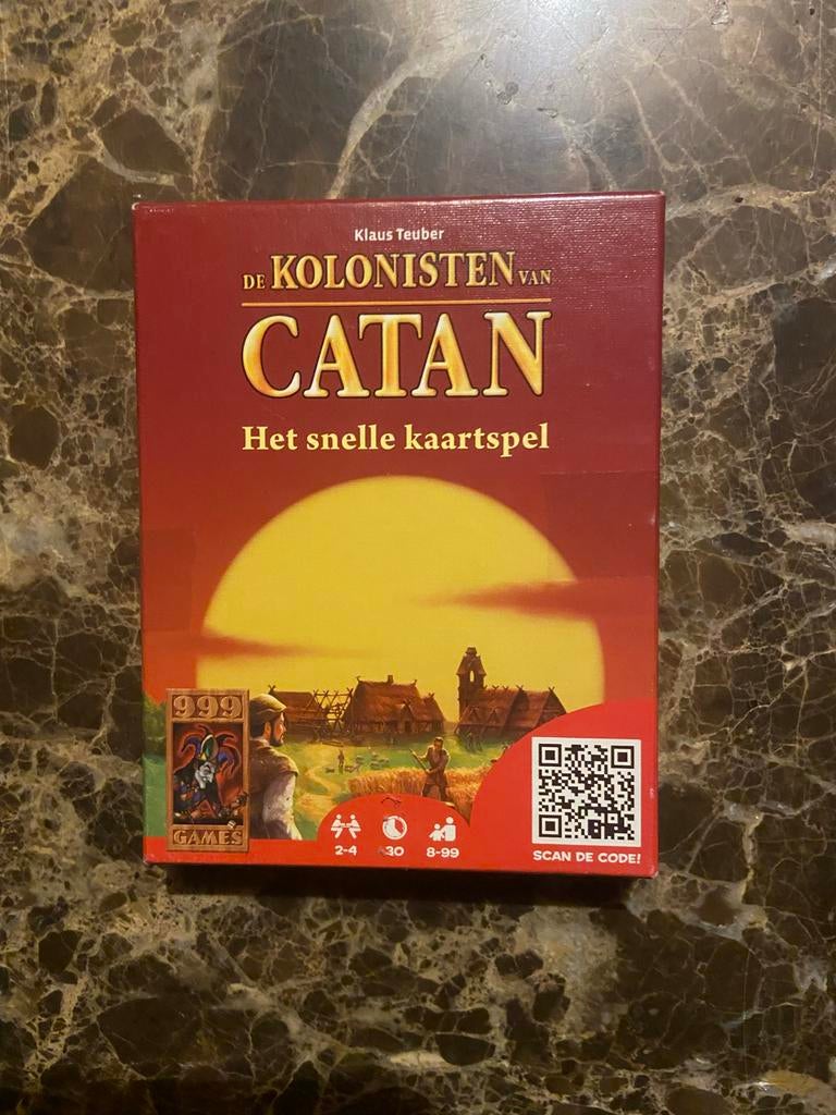 Kolonisten van Catan: Het Snelle Kaartspel - Zo goed als nie, Hobby en Vrije tijd, Gezelschapsspellen | Kaartspellen, Drie of vier spelers