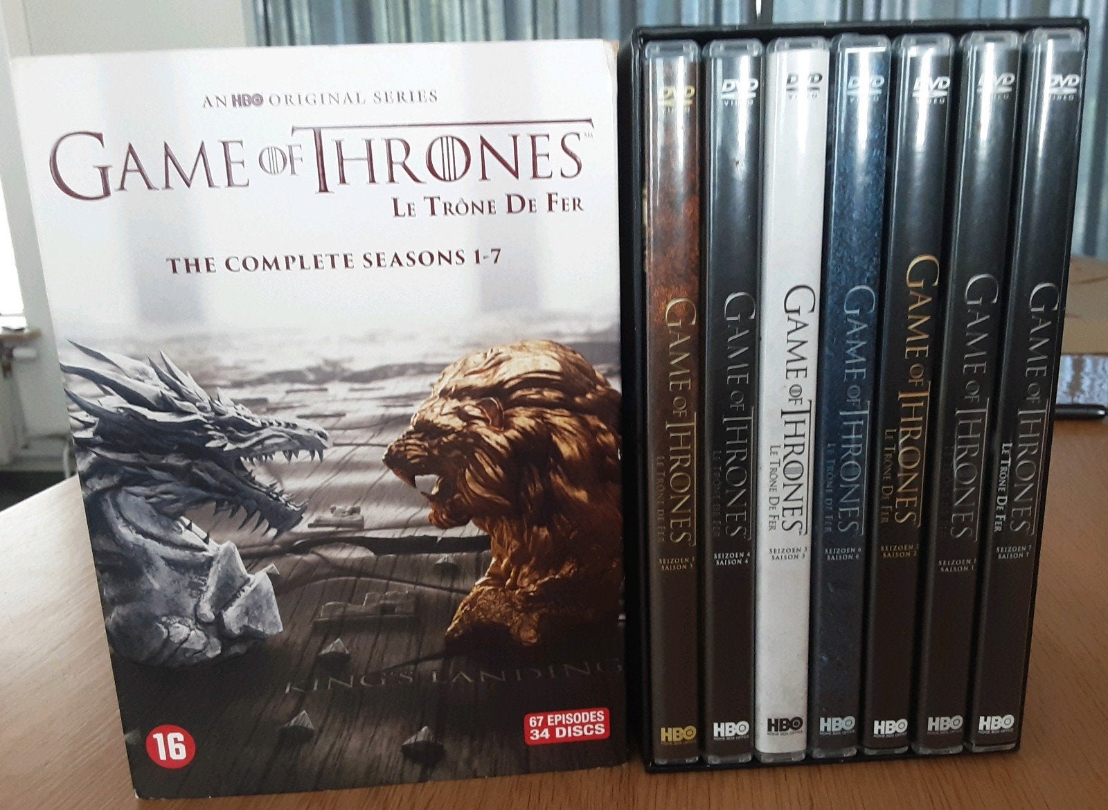 Game of Thrones: The Complete Seasons 1-7 (34 Discs), Vanaf 16 jaar, Nederlands, Science Fiction en Fantasy, Ophalen of Verzenden