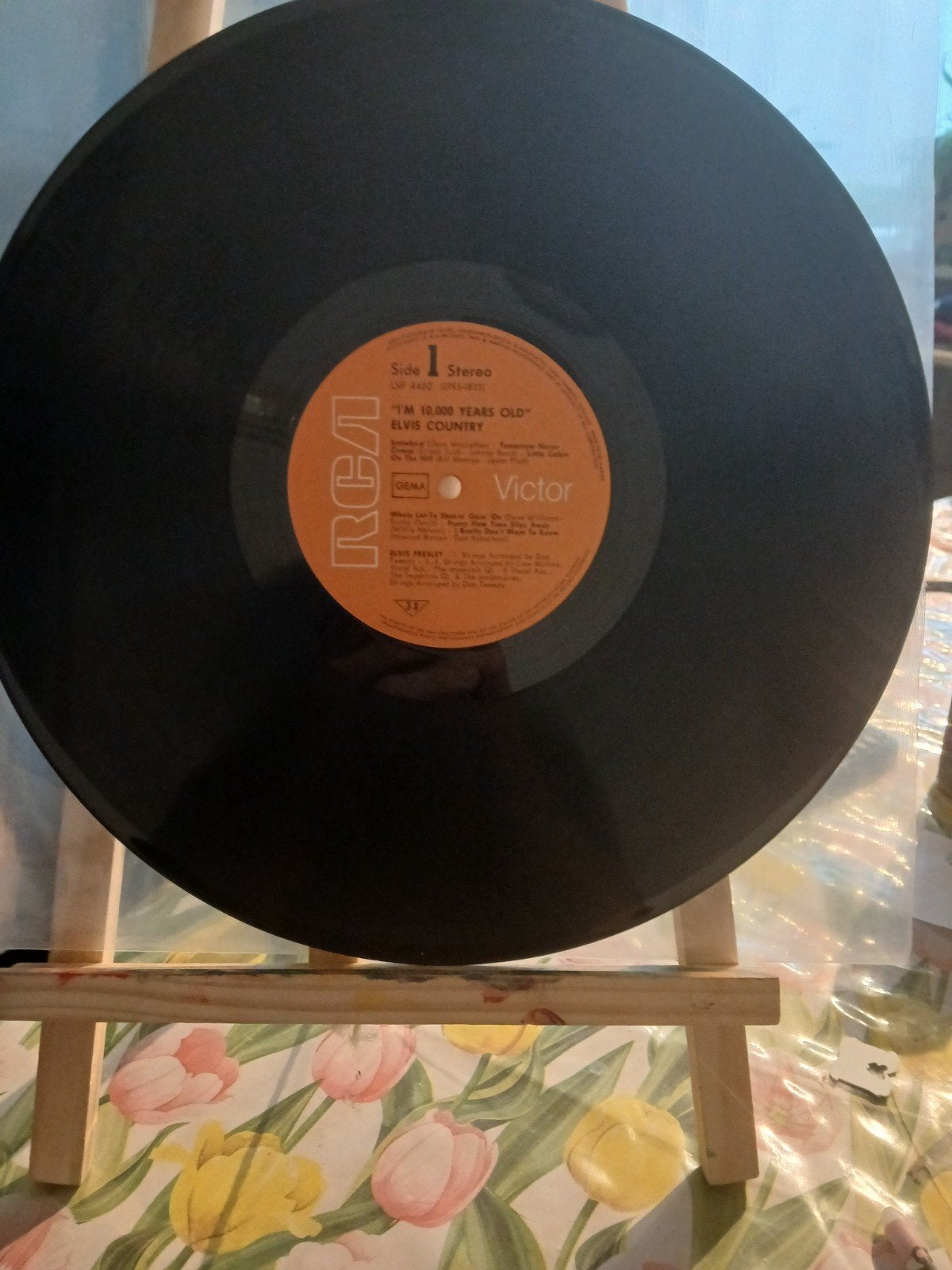 Elvis Presley - "I'm 10,000 Years Old" Elvis Country LP, LP, Gebruikt, Pop, Ophalen of Verzenden