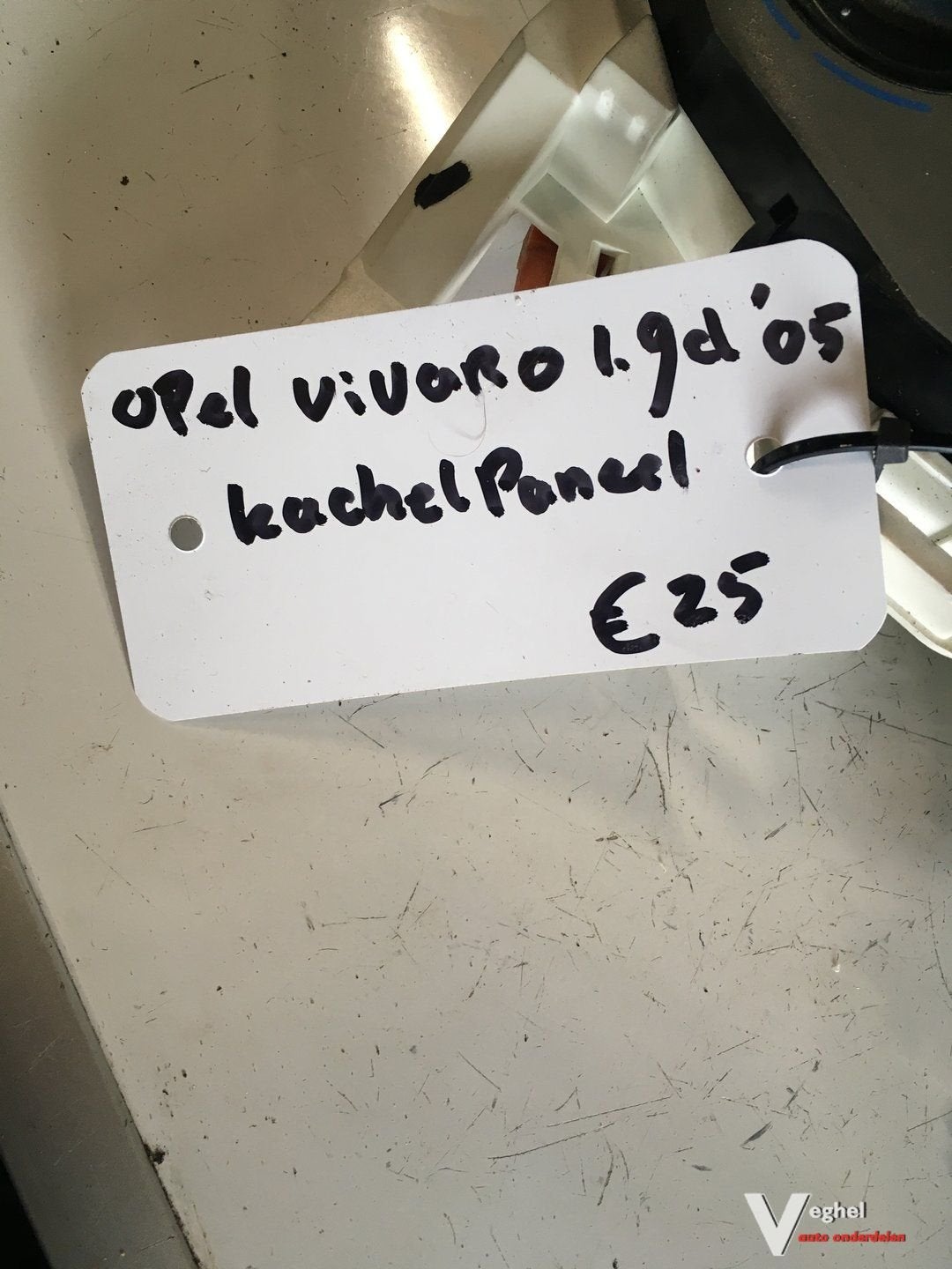 Opel Vivaro Renault Trafic 2005 Kachelbedieningspaneel, Gebruikt, -, -, Ophalen of Verzenden