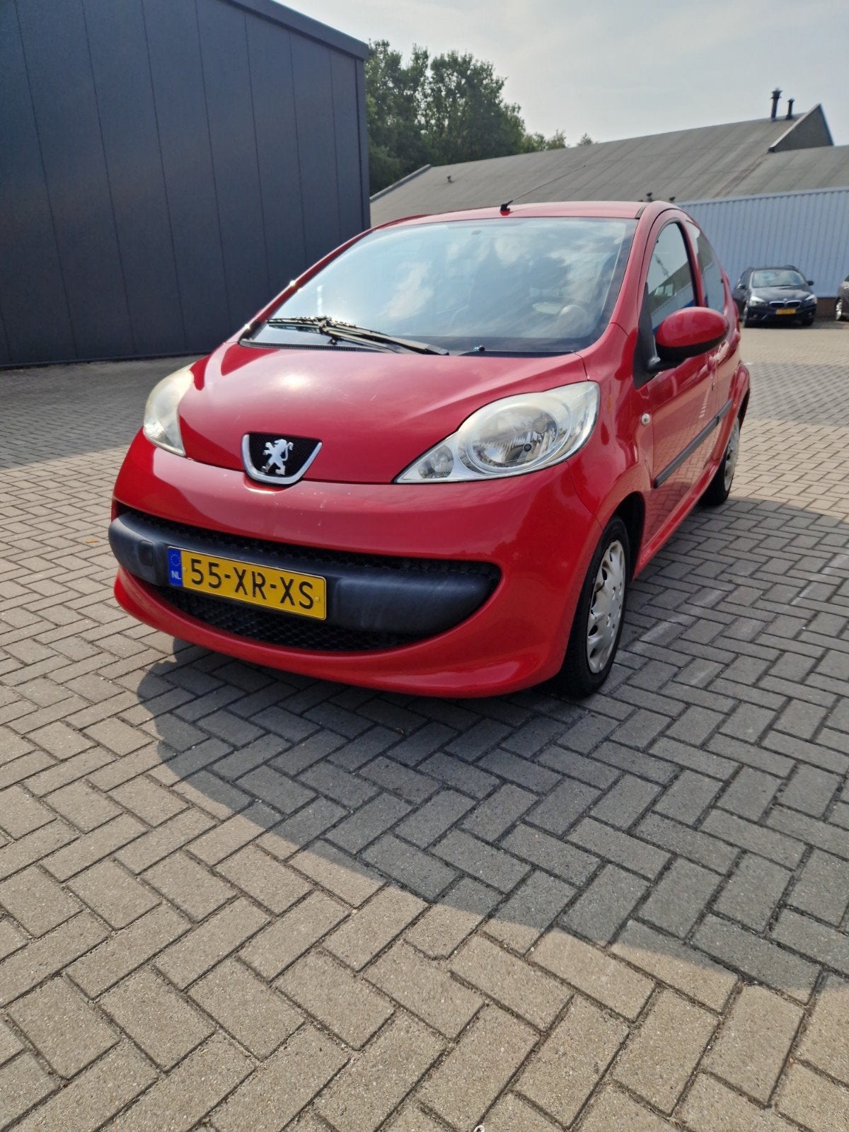 Peugeot 107 1.0 12V 5DR 2007 Rood, Auto's, Voorwielaandrijving, 4 stoelen, 68 pk, Origineel Nederlands