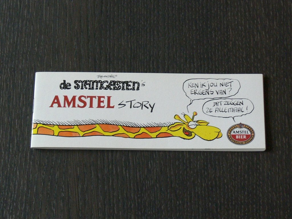 De Stamgasten's Amstel story, Eén stripboek, Verzenden, Zo goed als nieuw