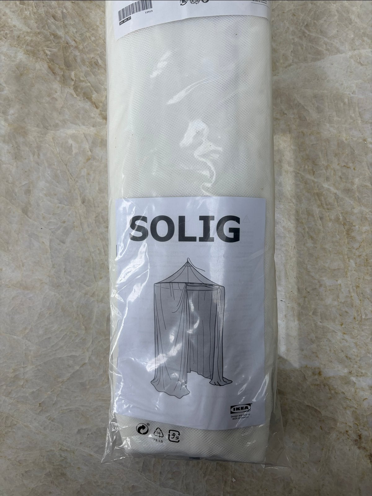 IKEA SOLIG Hemelbed/klamboe - Nieuw in verpakking, Kinderen en Baby's, Ophalen of Verzenden, Nieuw, Overige typen