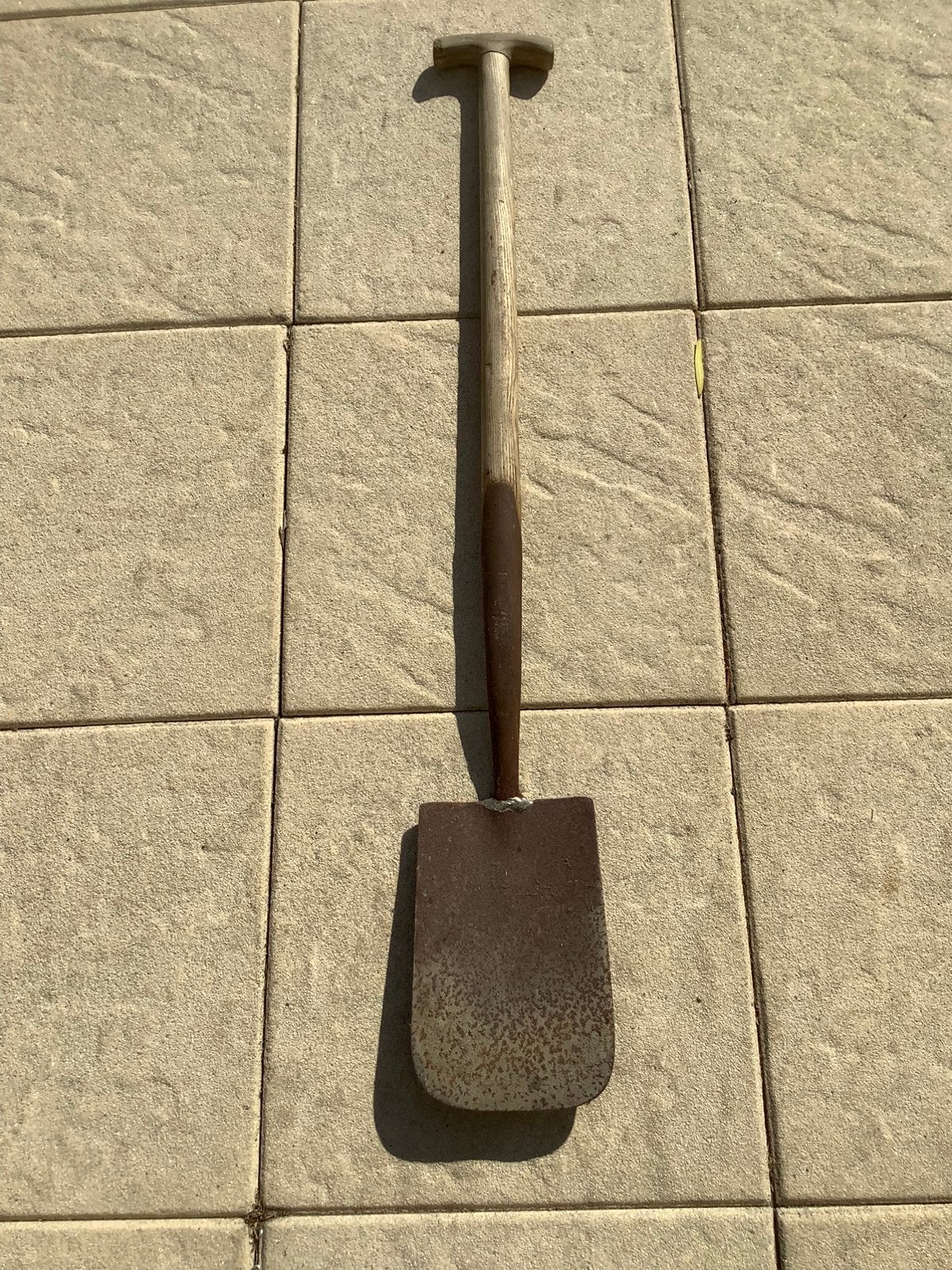 Schep spade, Ophalen, Gebruikt, Schop