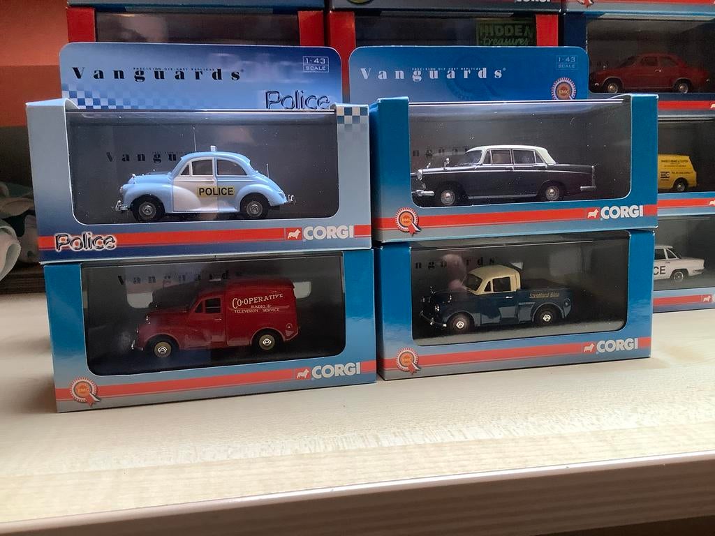Verschillende Vanguards Corgi Modelauto's 1:43, Ophalen of Verzenden, Nieuw, Auto, Corgi