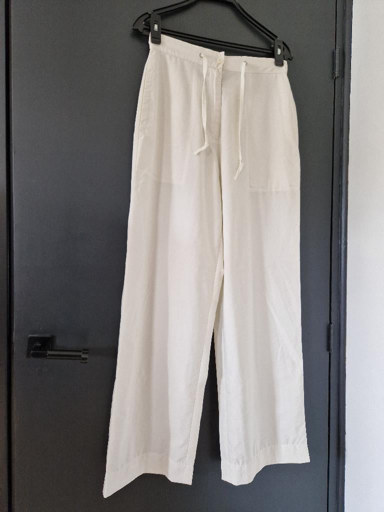 Witte, dunne broek van Court One by Gerry Weber ZGAN Maat 38, Kleding | Dames, Maat 38/40 (M), Wit, Ophalen of Verzenden, Zo goed als nieuw