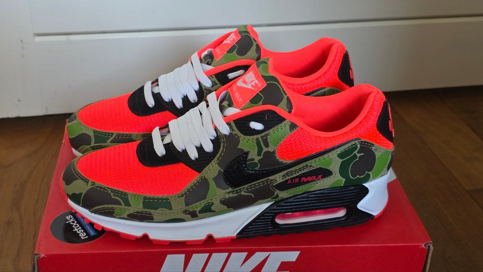Nike Air Max 90 Reverse Duck maat 44,5, Nike air max, Overige kleuren, Verzenden, Sneakers of Gympen