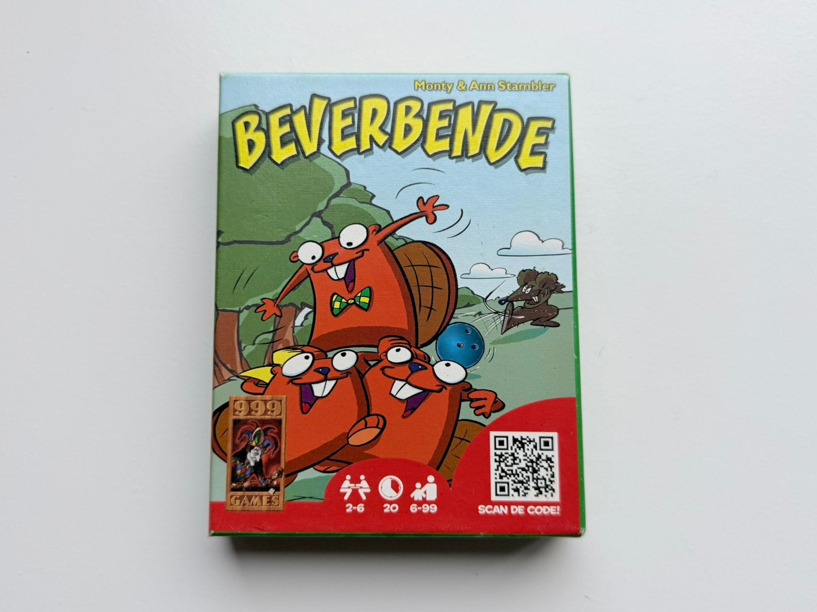 Beverbende - Kaartspel (999 Games), Verzenden, Zo goed als nieuw