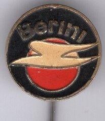 BERINI zilverkleurig bromfiets speldje ( G_161 ), Verzenden, Zo goed als nieuw, Transport, Speldje of Pin