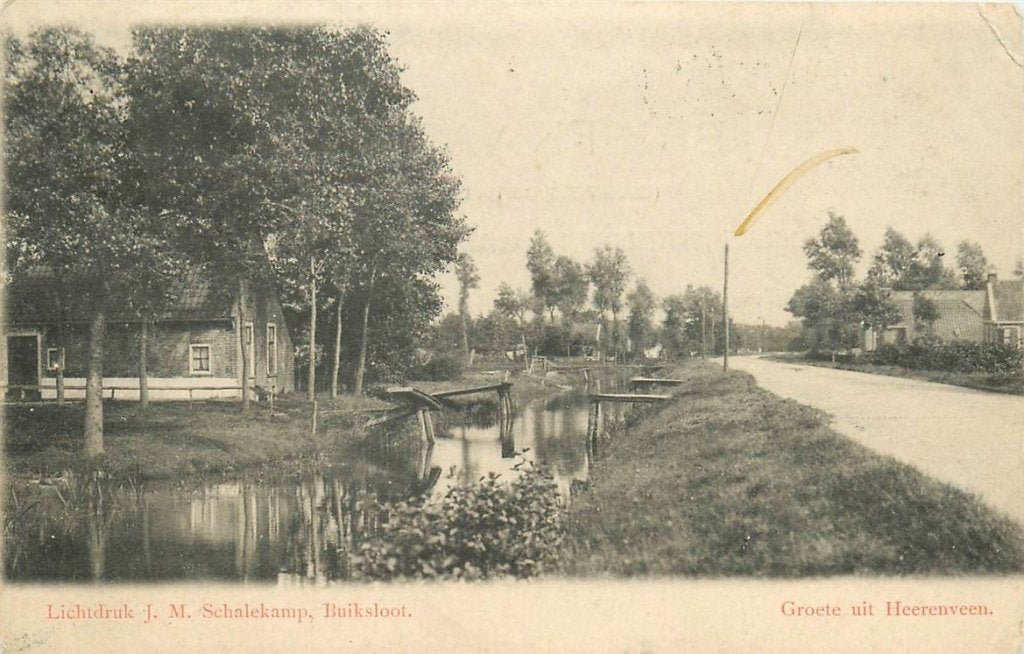 701-347-041 Heerenveen, Ophalen of Verzenden, Voor 1920, Friesland